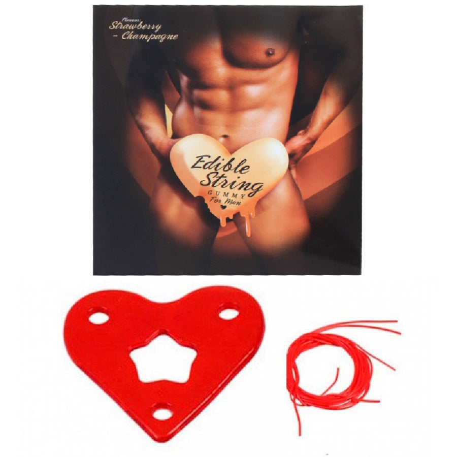 Strawberry & Sparkling Wine - edible thong for her