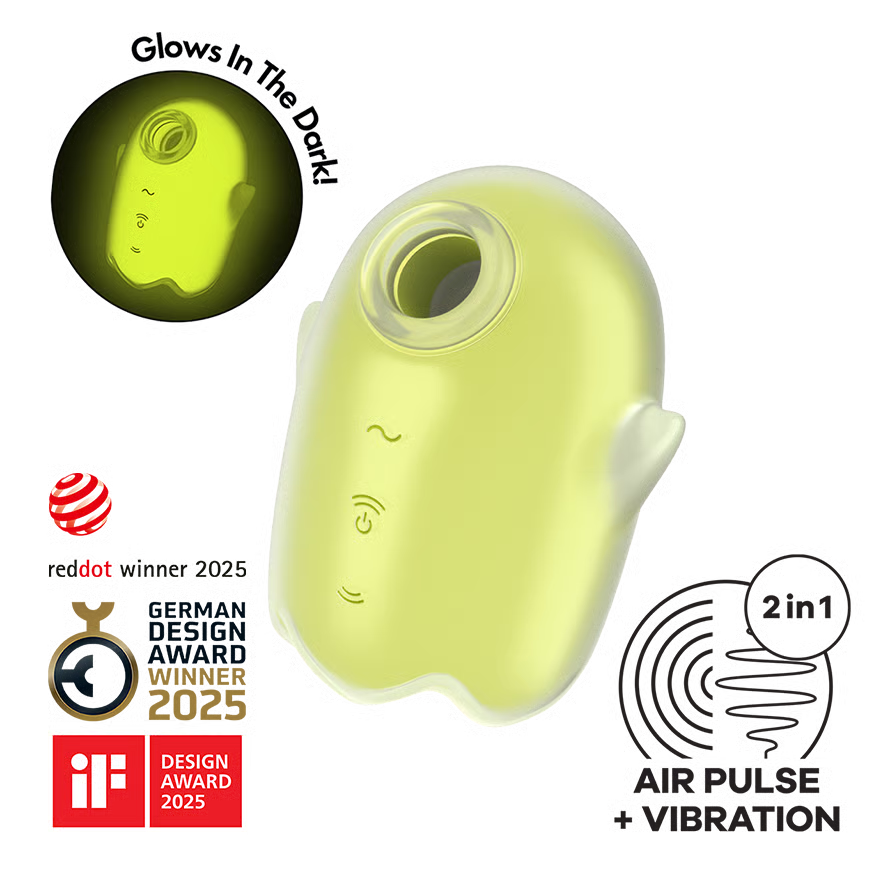 Glowing Ghost Succionador Amarillo - Satisfyer