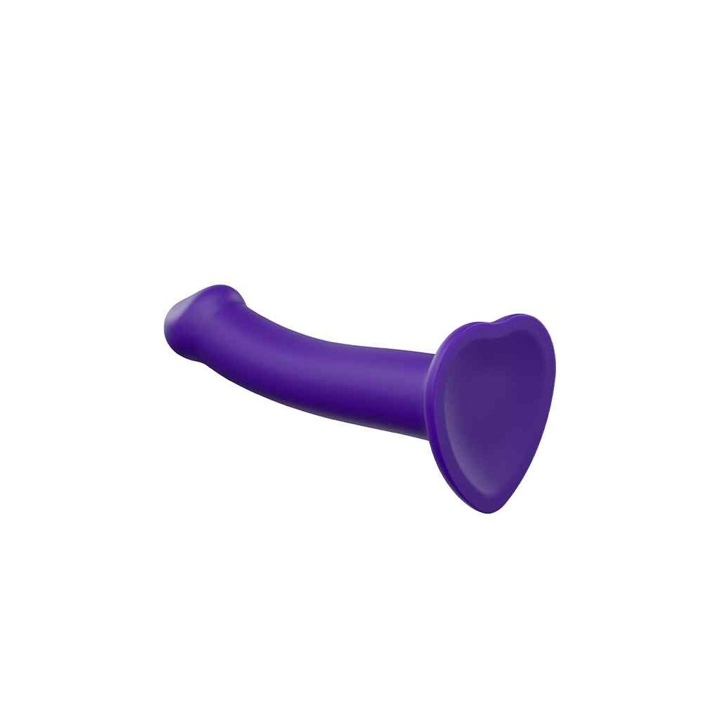 SEMI-REALISTIC BENDABLE STRAP-ON PURPLE - S