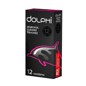 Preservativos de sabores Dolphi 12 uds.